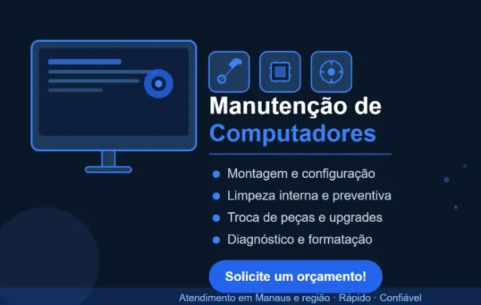 Programador/Dev e manutenção de computadores