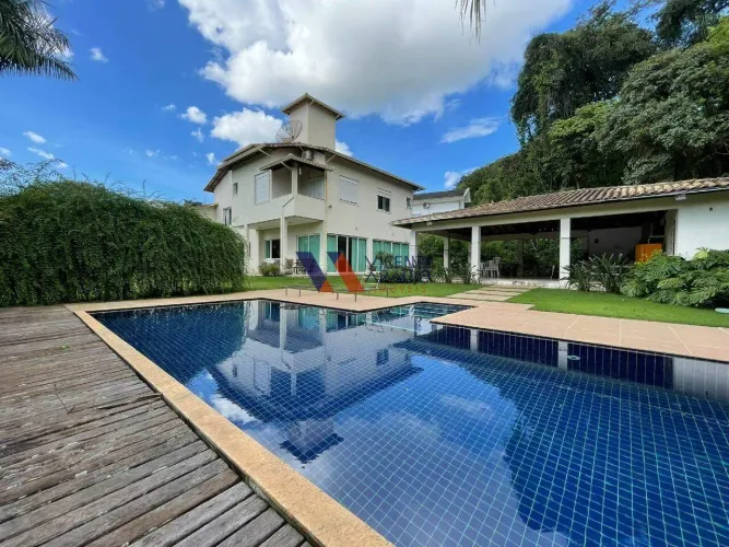 Casa em condomínio fechado para aluguel em Betim, Condomínio Montserrat, com 6 quartos e l