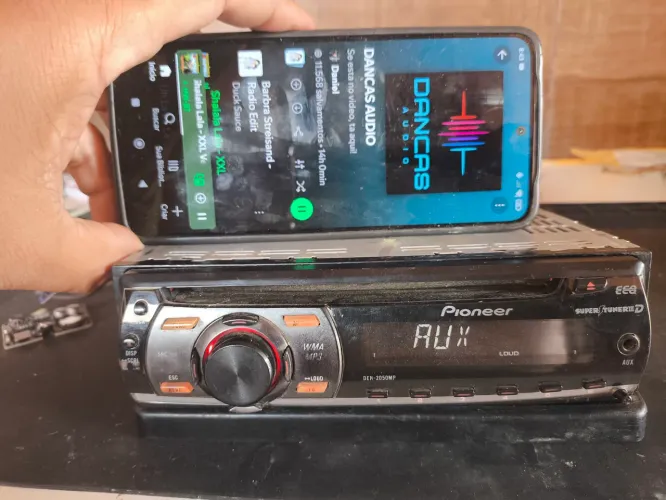 Pioneer deh 2050mp com Bluetooth 