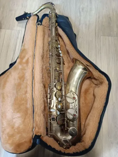 Sax Tenor Shelter + Case Maestro + Boquilha Otto Link Tone Edge 7 + Correia Barkley 