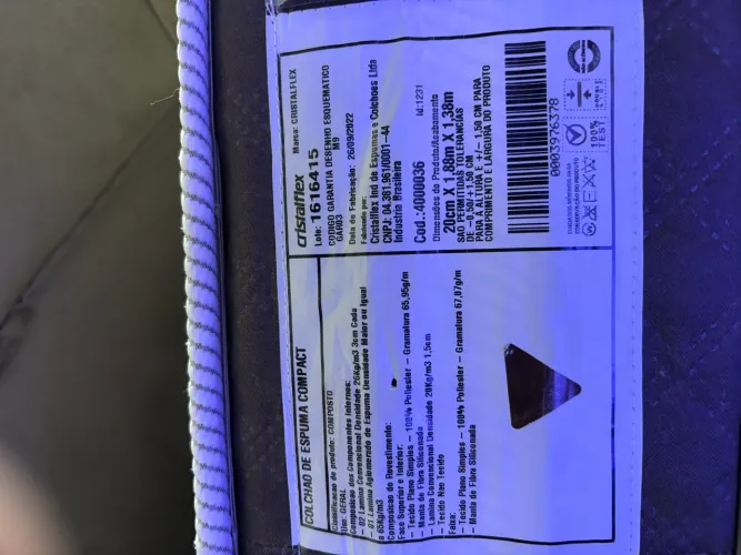 Colchão Casal Cristalflex Normal