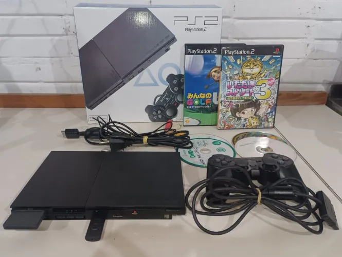 Playstation 2 slim desbloqueado com jogos