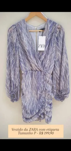 Vestido Zara Novo 