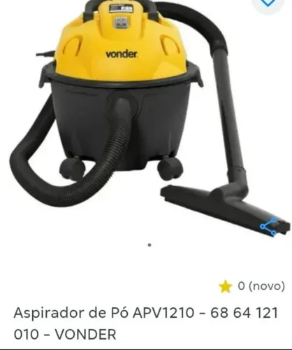 1 Aspirador de pó acompanhar