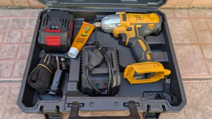 Chave De Impacto Bateria Lítio 35v Parafusadeira SA306 SA Tools