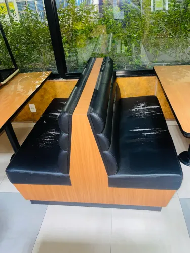 Sofás booth usados - para lanchonete hamburgueria