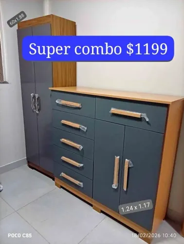 Super combo ? cômoda + multiuso