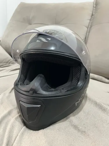 Capacete Norisk Preto Fosco  