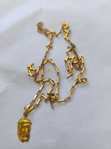 Corrente de ouro mais pingente  6.5g