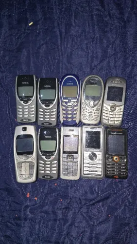 Coleção celulares antigos ( no estado )