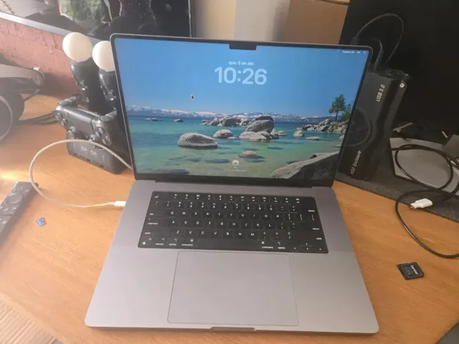 MacBook M1 Pro 32gb RAM tela 16 polegadas 