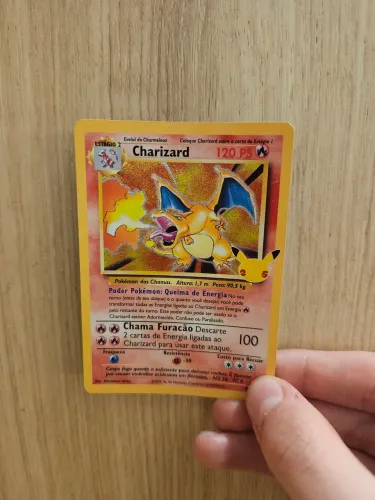 CHALIZARD ESPECIAL 25 ANOS ORIGINAL PERFEITO ESTADO!!!