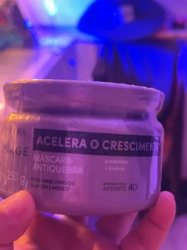 Máscara Siáge Acelera Crescimento