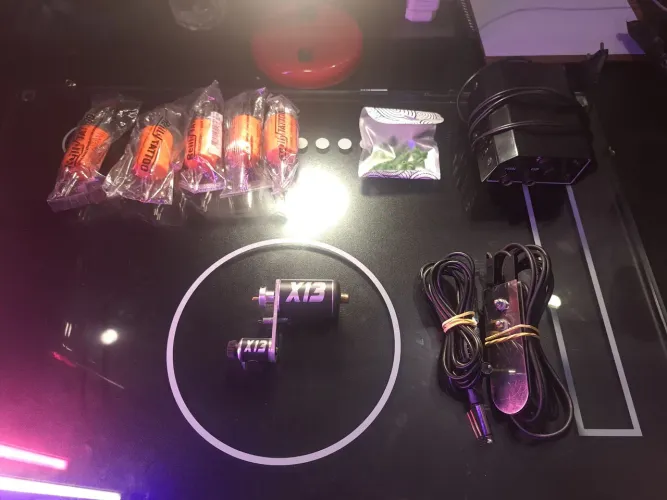 Kit de tatuagem profissional
