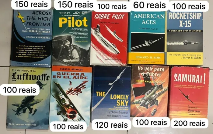 Livros de Aviação/Guerra
