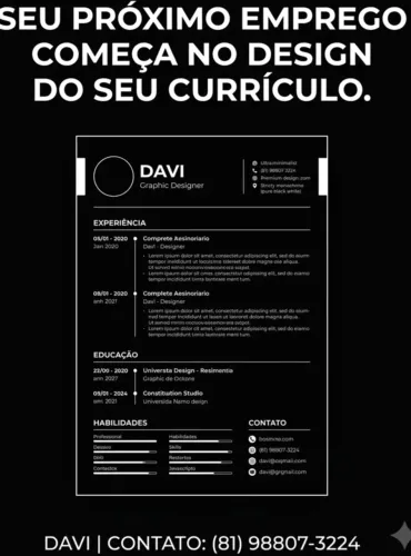 Crio Seu currículo