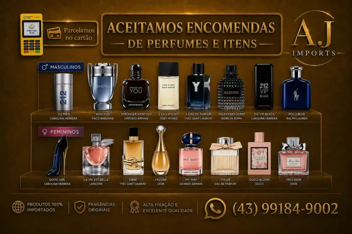 Perfumes Importados / Arabes! Eletrônicos e Mais...