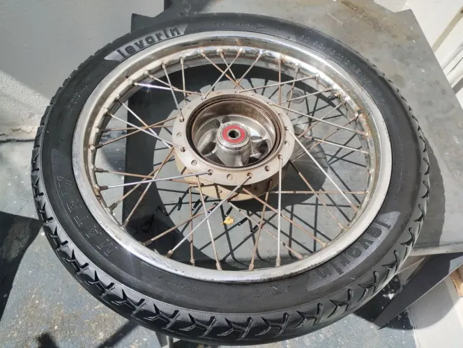 Roda traseira cg Titan 125 ano 2003