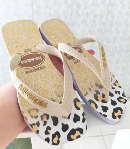 Sandália Havaianas Feminina Confortável Leve E Macio