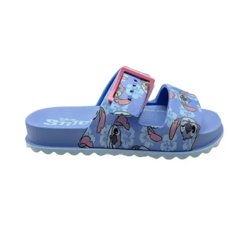 Chinelo Slide Feminino Stitch Disney Partner Zaxy Azul 19149BN721