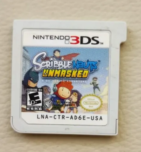 Cartucho Scribblenauts Unmasked: A DC Comics Adventure 3DS - Acompanha caixa