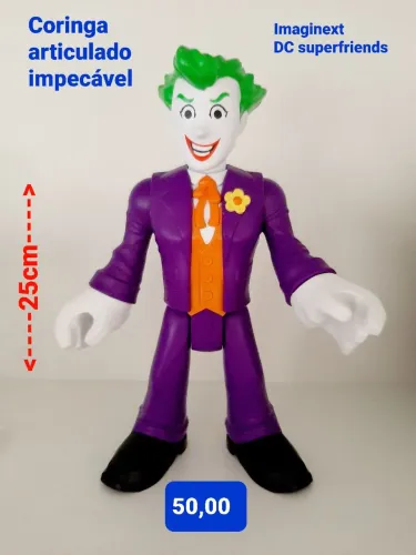 Boneco Coringa Imaginext Grande