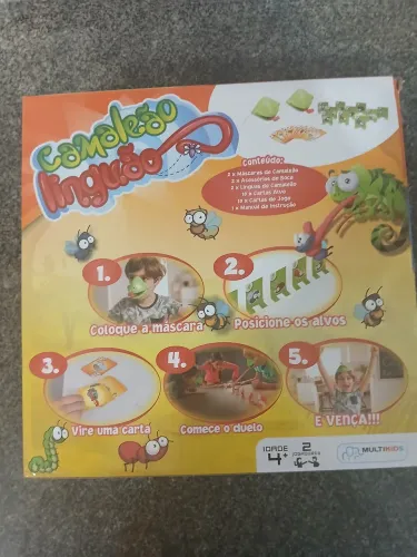 Brinquedo Camaleão Linguão