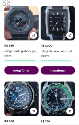 Relógios originais. Somente venda.