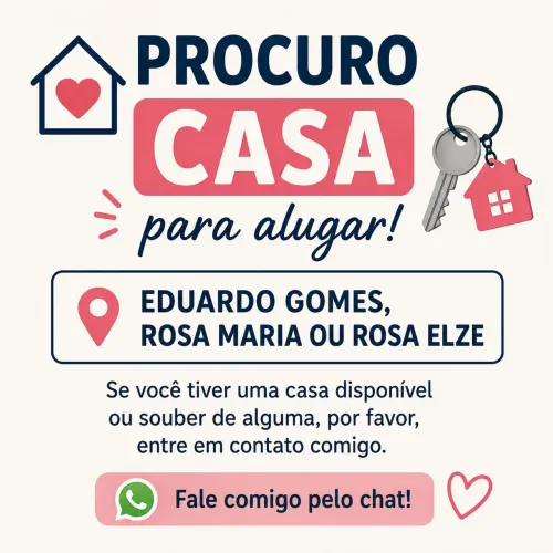 Estou a procura de uma casa para alugar