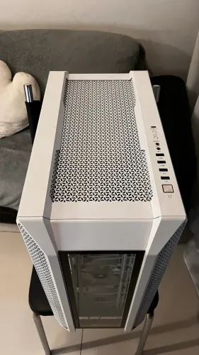 Gabinete Gamer Galax Andrômeda Branco com Vidro Temperado