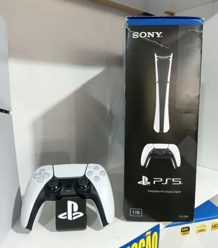 Playstation 5 SLIM DIGITAL 1TB. Garantia 3 meses aqui na LOJA FABGAMES. Loja física 