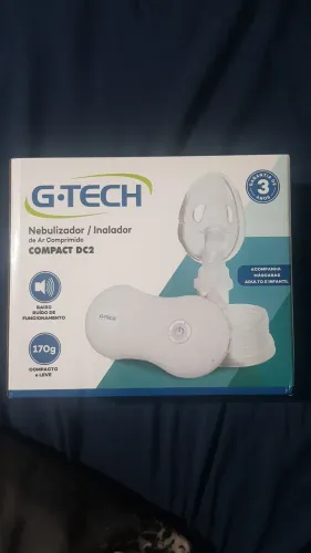 Inalador nebulizador de ar comprimido 