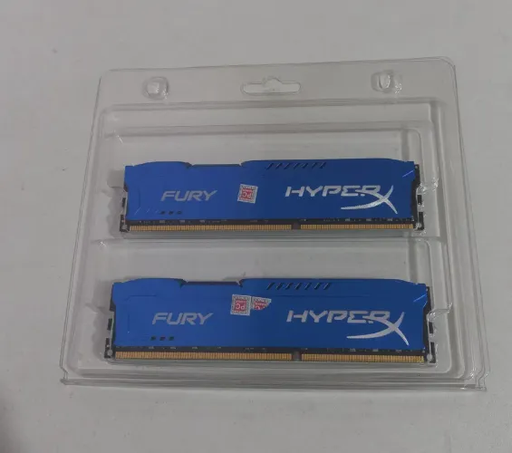 2 Memória Kingston HyperX DDR3 8 GB (16GB Total) 1600 MHz / Garantia