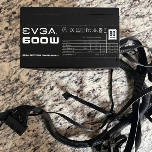 Fonte EVGA 600w 80plus