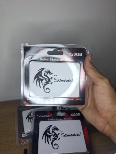 SSD SATA 120 GB - Novo