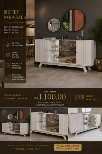 Buffet para sala