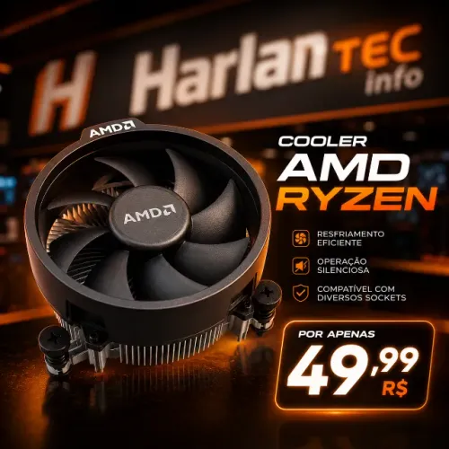 Cooler Processador AMD Ryzen Original