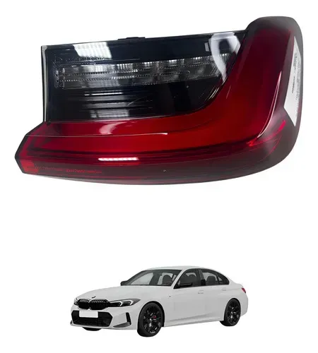 Lanterna Traseira Bmw 320i 2019 2023 Direita Original Direito/passageiro Vermelho