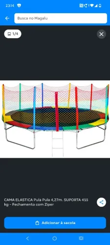 Cama elástica pula pula