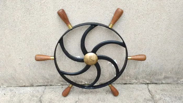 Enfeite Decoração Náutica Casa de Praia Timão 91cm