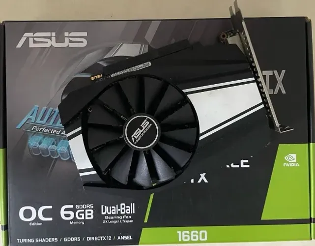 PLACA DE VIDEO GEFORCE RTX 1660 - ASUS
