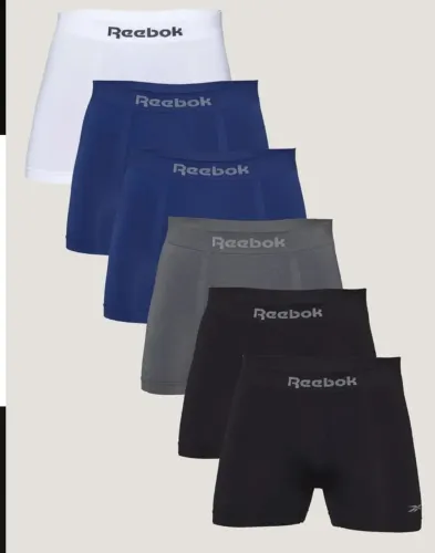 Kit 6 cuecas reebok