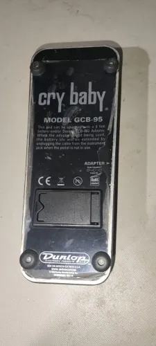 Pedal Dunlop de guitarra expressão cry baybe GCB 95
