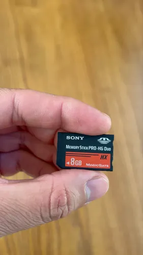 Cartão de memória memory stick Sony 8GB para cameras e psp