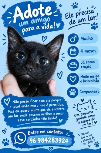 Doação responsável!