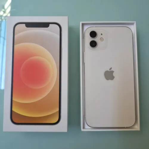 Iphone 12 64gb branco NUNCA ABERTO em excelente estado