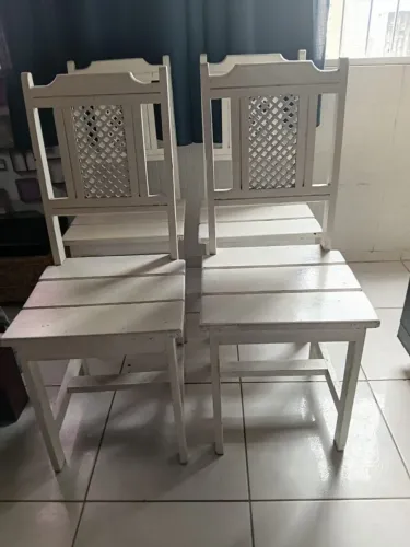 4 cadeiras madeireira Angelim marcisa