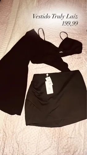 Vestido Laís da Truly na cor preta