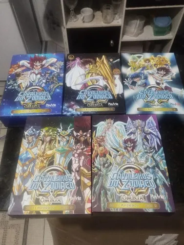 Dvds saga completa caleuris do zodíaco originais