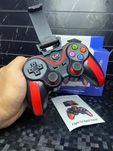 CONTROLE BLUETOOTH GAMER SEM FIO MOBILE - V13 LUKTON